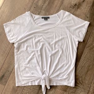 SANCTUARY Boxy White T-shirt.